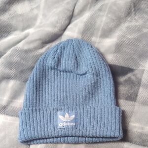 Adidas Sky Blue Knit Beanie